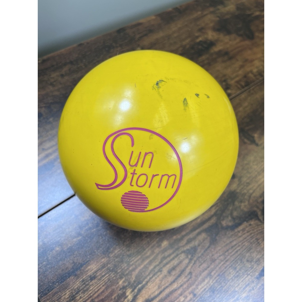 Storm Sun Storm Limited Edition Yellow Drilled Ten-Pin Bowling Ball